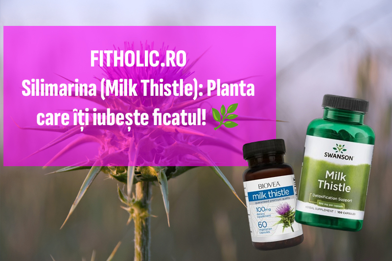 Silimarina (Milk Thistle): Planta care îți iubește ficatul! 🌿