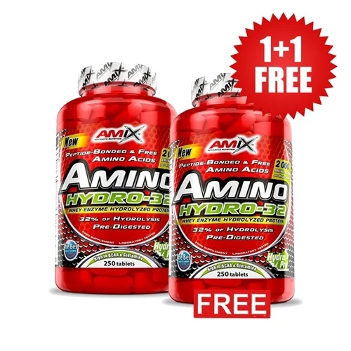 Amix Nutrition 1+1 FREE AMIX Amino HYDRO-32 / 250 tablets