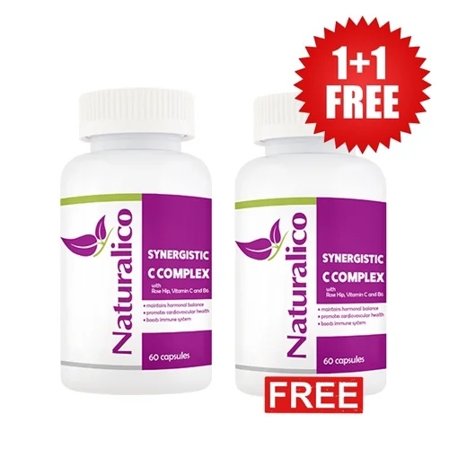 Promo Stack Naturalico 1+1 FREE Naturalico Synergistic C Complex 60 caps