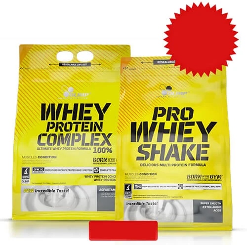 Olimp 1+1 FREE OLIMP WHEY PROTEIN COMPLEX + PRO WHEY SHAKE