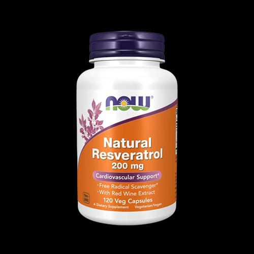 NOW Natural Resveratrol /Mega Potency/ 200 mg