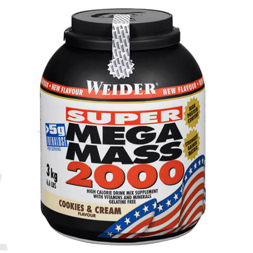 Weider Mega Mass 2000 - 3000 gr