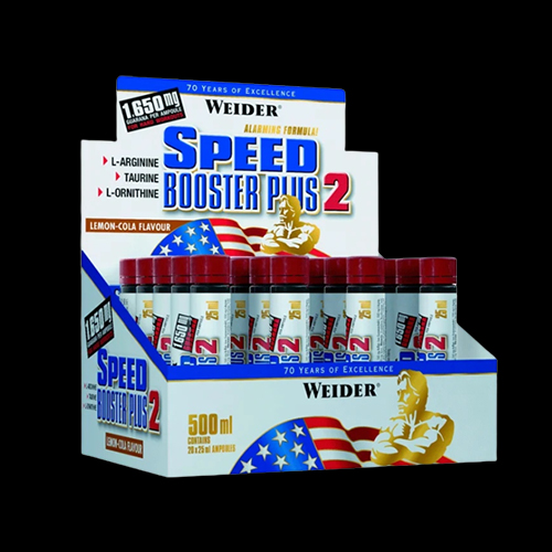 Weider Speed Booster Plus 2 - 20 x 25 ml