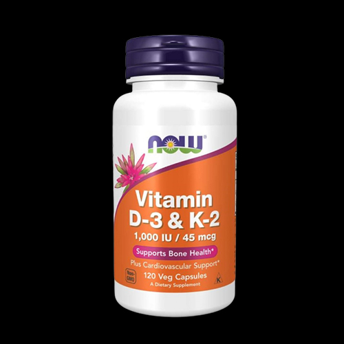 NOW Vitamin D3 + K2 1000 IU / 45 mcg