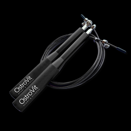 OstroVit PHARMA Speed / Skipping Rope / Black