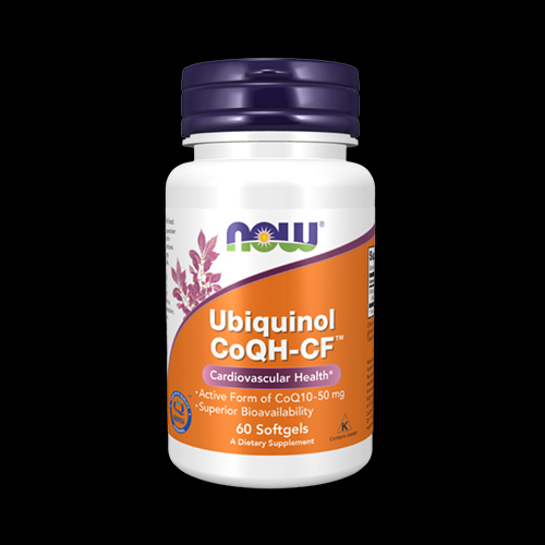 NOW Ubiquinol COQH-CF - 60 softgels