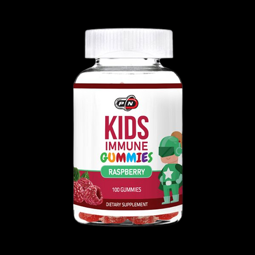 Pure Nutrition Kids Immune Gummies | Raspberry 100 Gummies