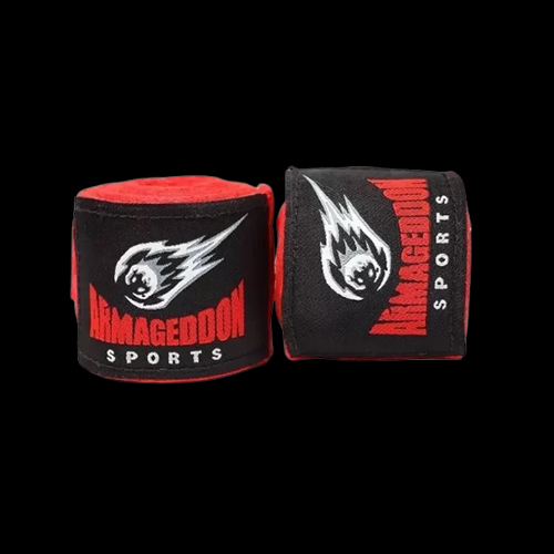 Armageddon Sports Boxing Hand Wraps 4.5 m. RED