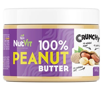 OstroVit 100% Peanut Butter Crunchy