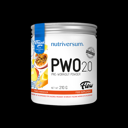 Nutriversum PWO 2.0 Flow | Pre-Workout Powder