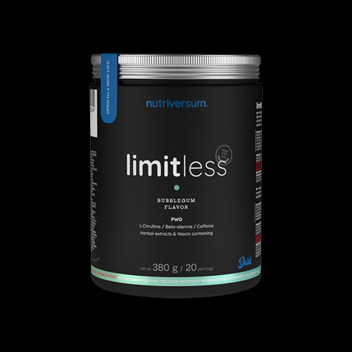 Nutriversum Limitless Dark | Fat Burning Pre-Workout Formula