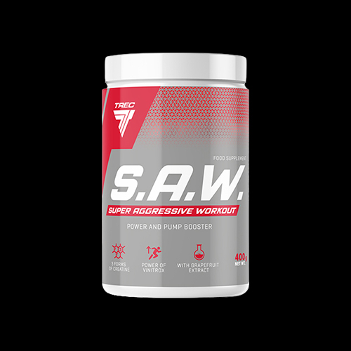 Trec Nutrition S.A.W. Powder | Super Aggressive Pre-Workout