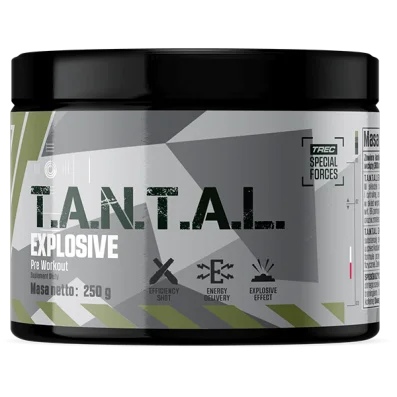 Trec Nutrition T.A.N.T.A.L. Explosive Pre Workout Creatine FREE 250g