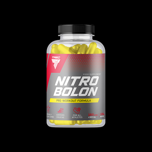 Trec Nutrition Nitrobolon | Stimulant-Free Pre-Workout 150 Caps