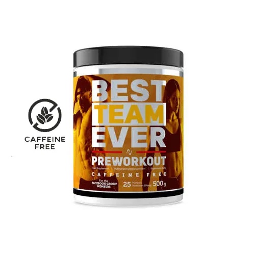 Hitec Best Team Ever Preworkout Caffeine Free - 500g