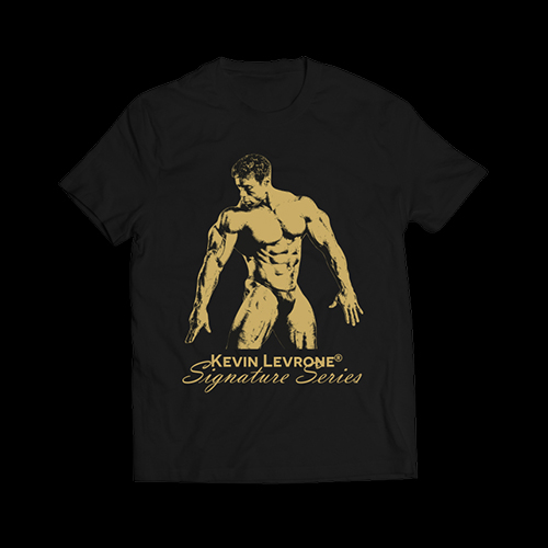 Kevin Levrone Levrone T-Shirt | Black-Gold