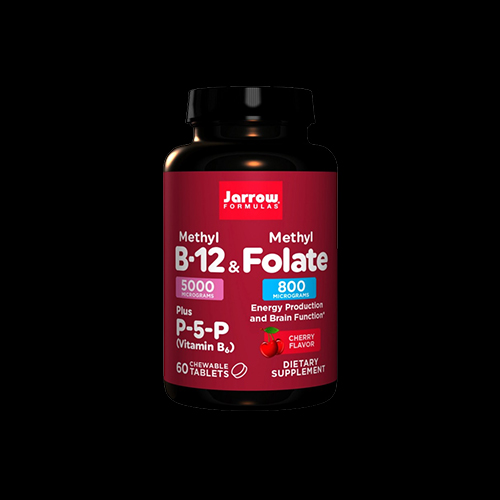 Jarrow Formulas Methyl B-12 5000 & Methyl Folate