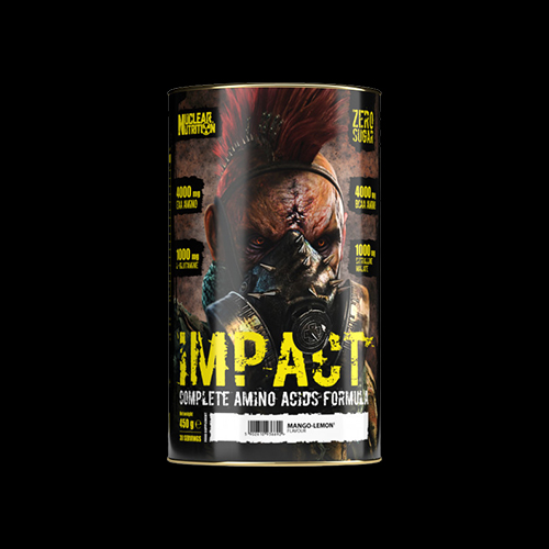 Nuclear Nutrition Nuclear Impact | Complete Amino Acids Formula - BCAA, EAA, Glutamine, Citrulline