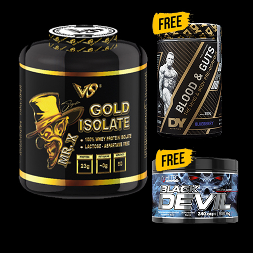 Promo Stack V-Shape Supps Back 2 Gym Pack