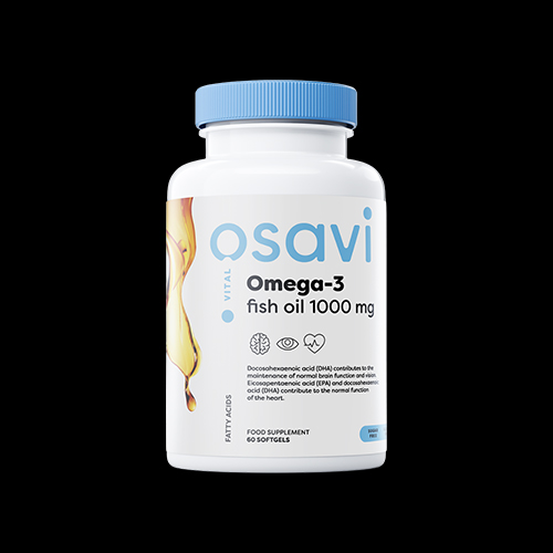 Osavi Omega 3 Fish Oil 1000 mg - Lemon Flavor