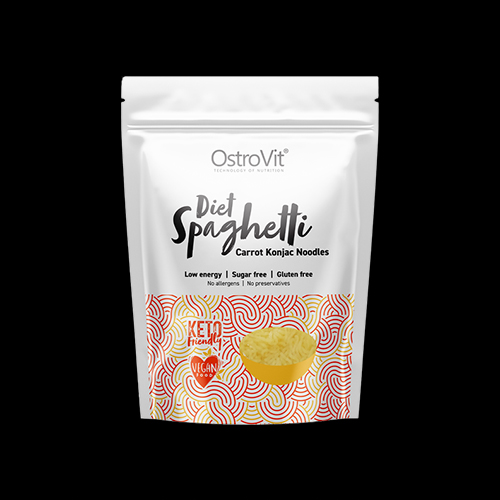 OstroVit Diet Spaghetti + Carrot / Keto-Friendly Low-Calorie Konjac Noodles