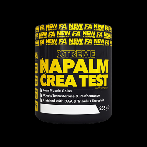 FA Nutrition Napalm Crea Test | with DAA & Tribulus