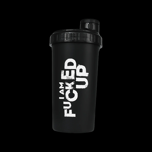 SWEDISH Supplements Shaker | I AM FUCKED UP - Black