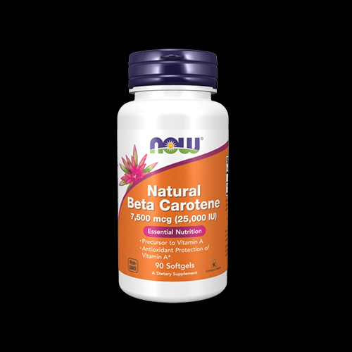 NOW Natural Beta Carotene 25000 IU