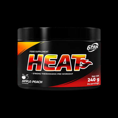 6PAK Nutrition Heat | Pre-workout & Fat Burner