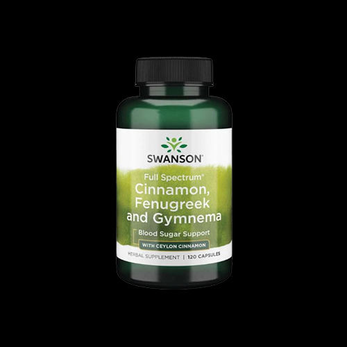 Swanson Full Spectrum Cinnamon, Fenugreek & Gymnema