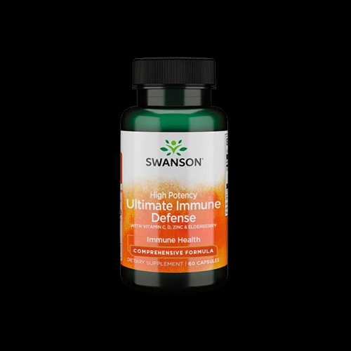 Swanson High Potency Ultimate Immune Defense with C, D, Zinc & Elderberry