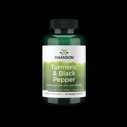 Swanson Turmeric & Black Pepper