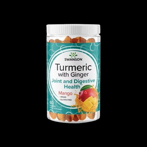 Swanson Turmeric with Ginger Gummies - Mango