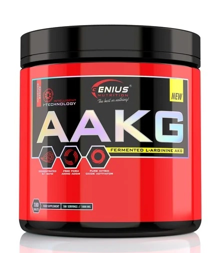 Genius Nutrition AAKG 1000mg / 180 Tabs