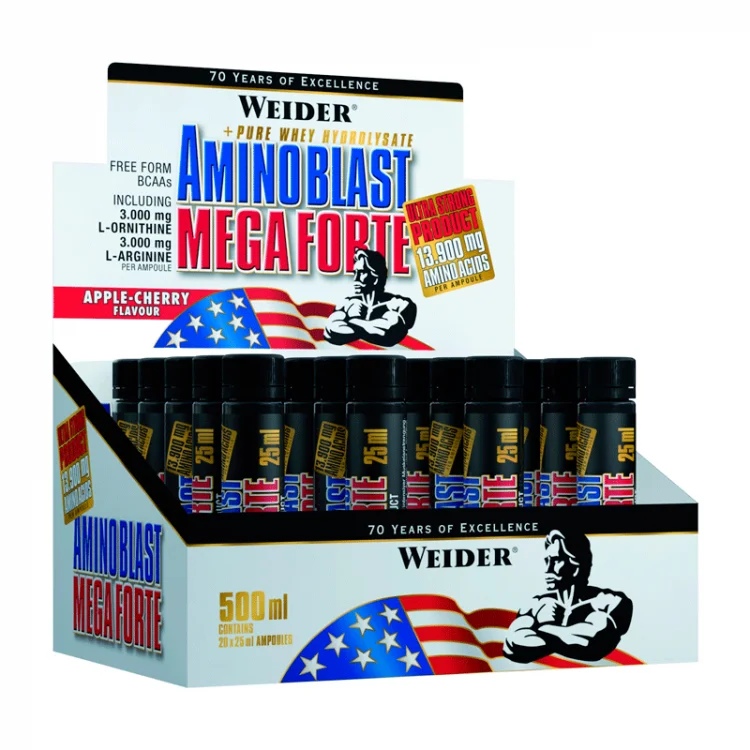 Weider Amino Blast Mega Forte - 20 x 25 ml