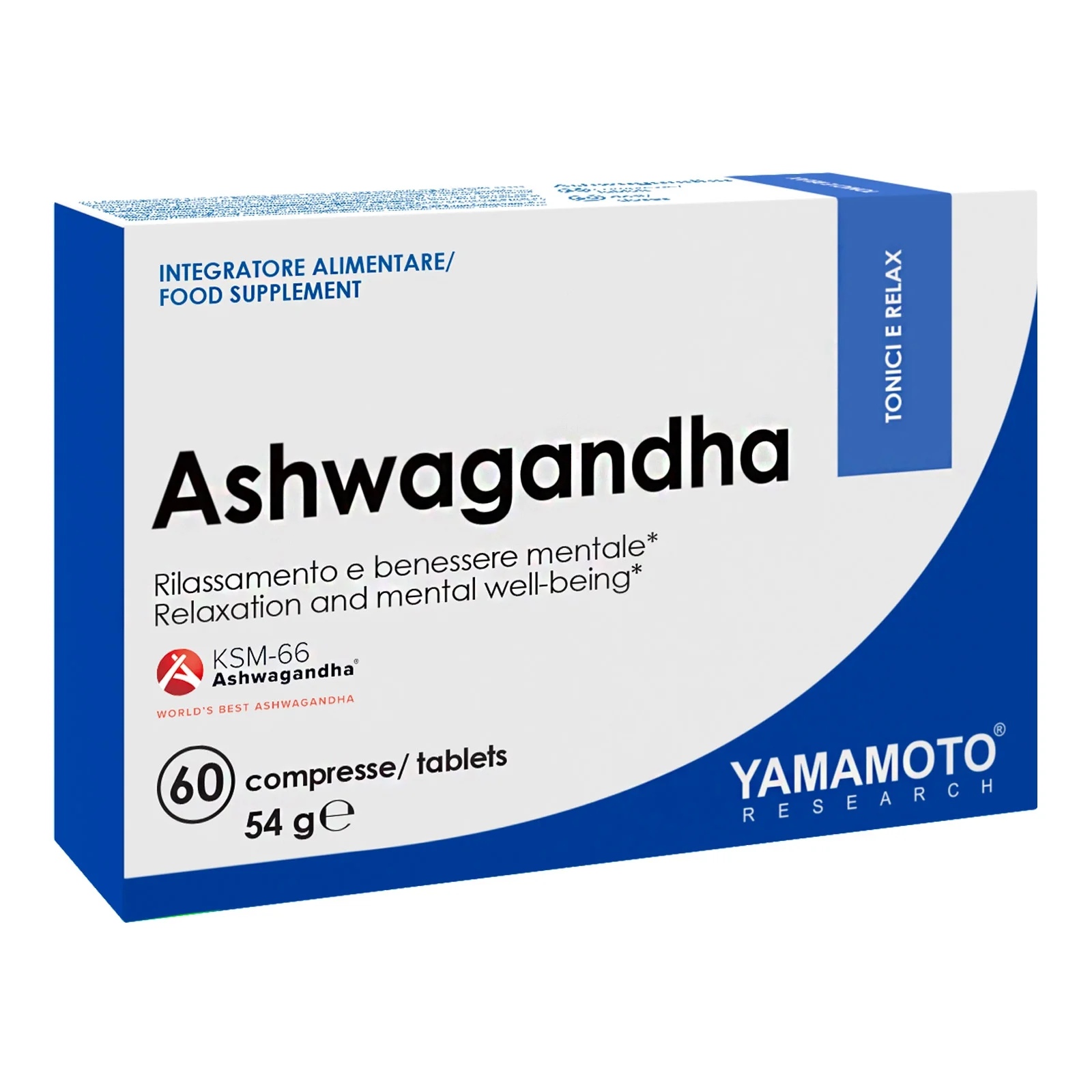 Yamamoto Natural Series Ashwagandha KSM 66 60 tabs / 60 doses