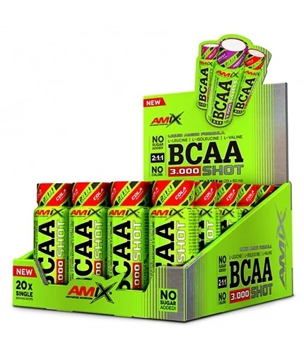 Amix Nutrition BCAA 3000 Shot Box / 20x60 ml