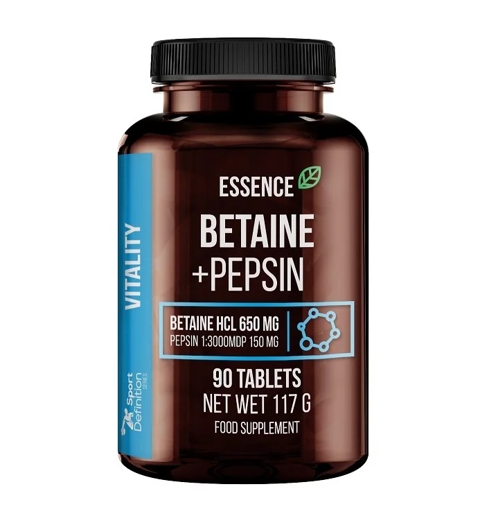 Essence Nutrition Betaine + Pepsin 90 tablets