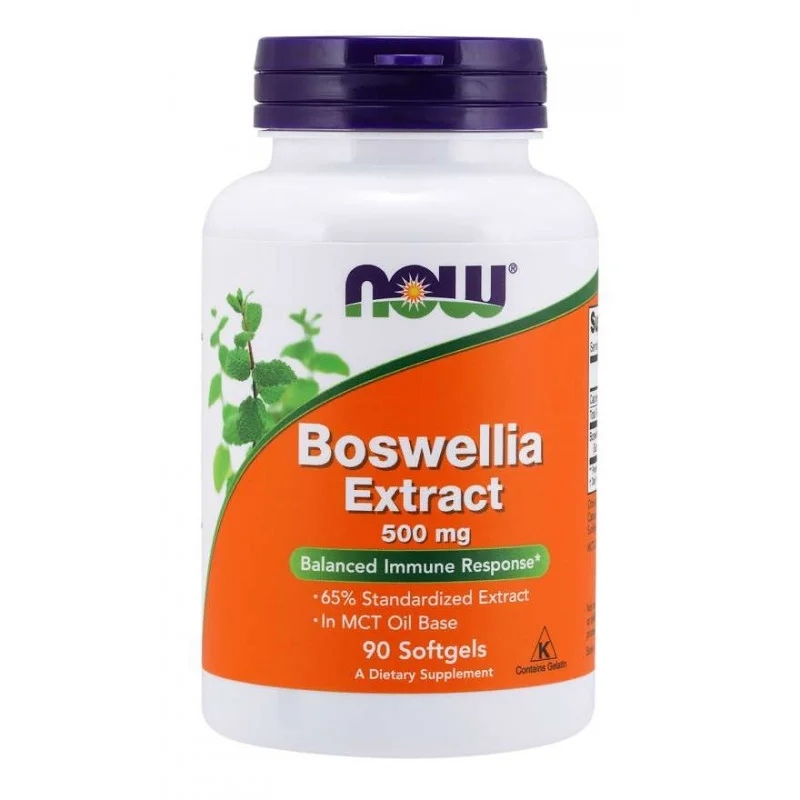 NOW Boswellia Extract 500mg 90 softgels