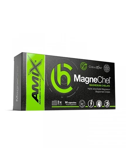 Amix Nutrition ChelaZone® MagneChel® Magnesium Bisglycinate Chelate / 90 capsules