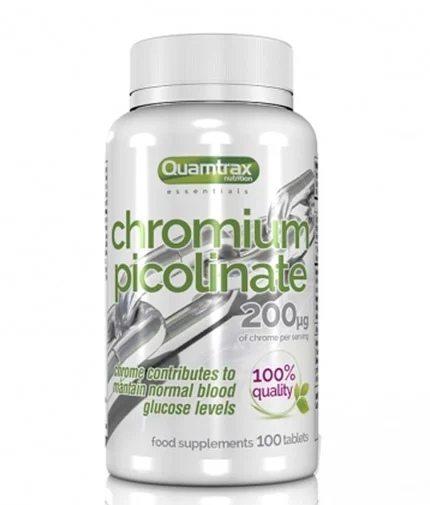 Quamtrax Chromium Picolinate / 100 tabs