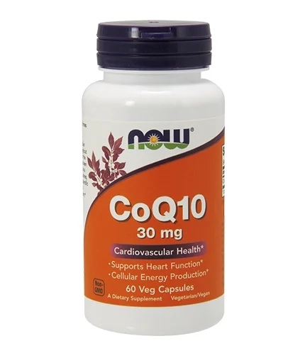 NOW CoQ10 30 mg / 30 capsules