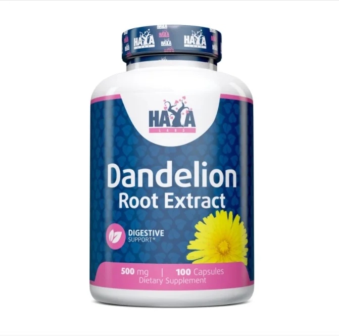 Haya Labs Dandelion Root Extract 2% flavonoids) 500 mg / 100 capsules