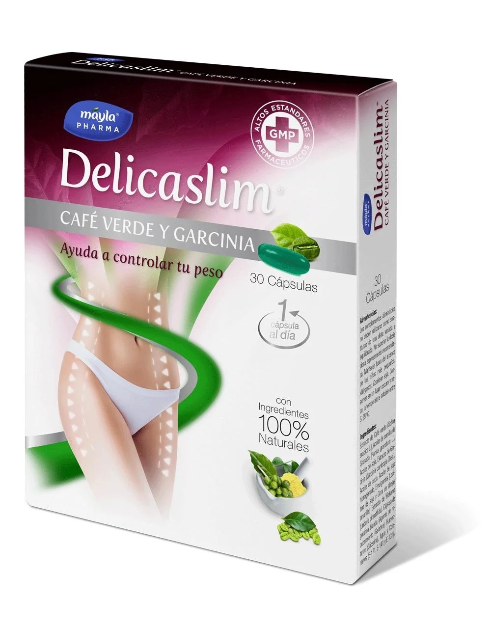 Mayla Pharma Delicaslim cafe verde + garcinia 30 capsules