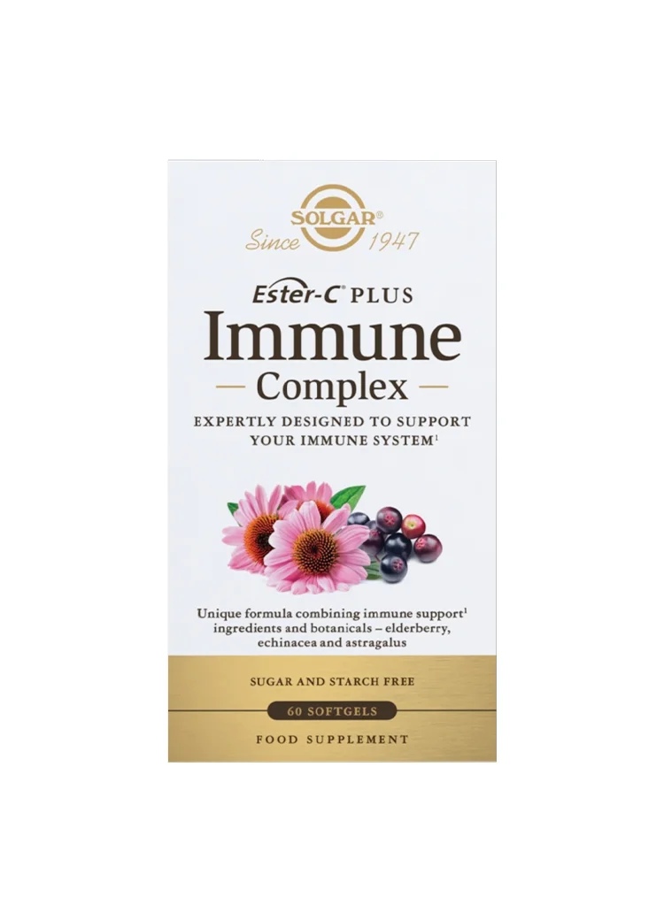 Solgar Ester-C Immune Complex / 60 Softgels