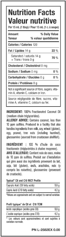 Mutant MCT OIL / 946 ml-factsheets