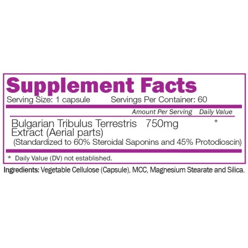 Naturalico Ultra Tribulus [Bulgarian Tribulus]-factsheets