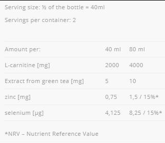 Allnutrition L-Carni Shock-factsheets