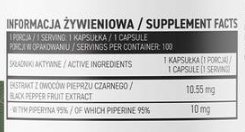 OstroVit Piperine 95 / Vege-factsheets