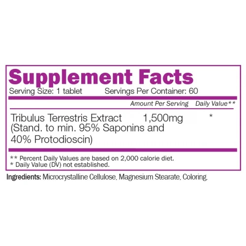 Naturalico Tribulus 1500mg-factsheets